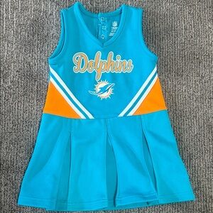 Cheerleader Outfit Miami Dolphins Kids Sleeveless 4T